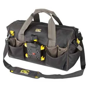 Tech Gear 18" Power Distribution Tool Bag with 34 Pockets