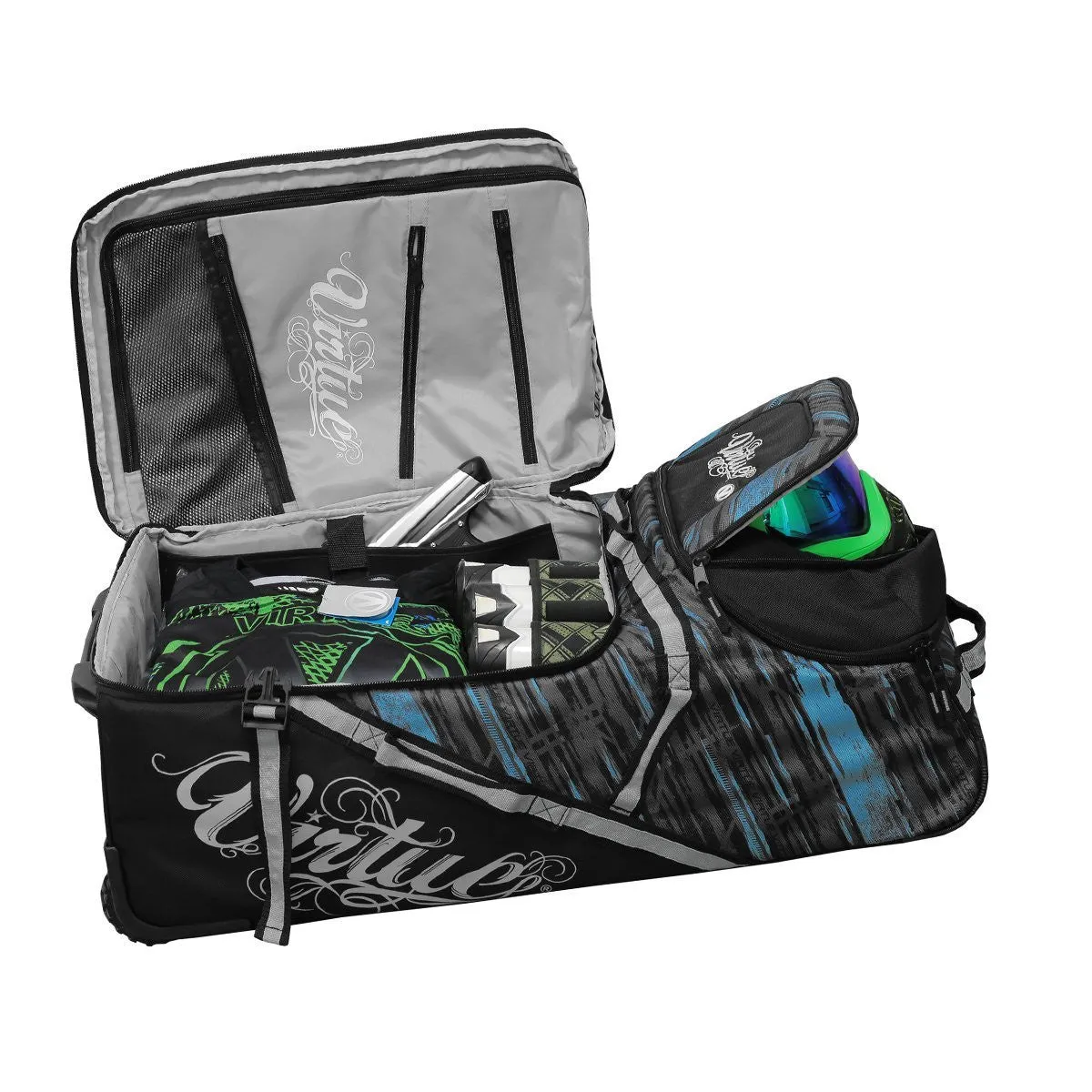 Virtue High Roller Gear Bag Graphic Cyan