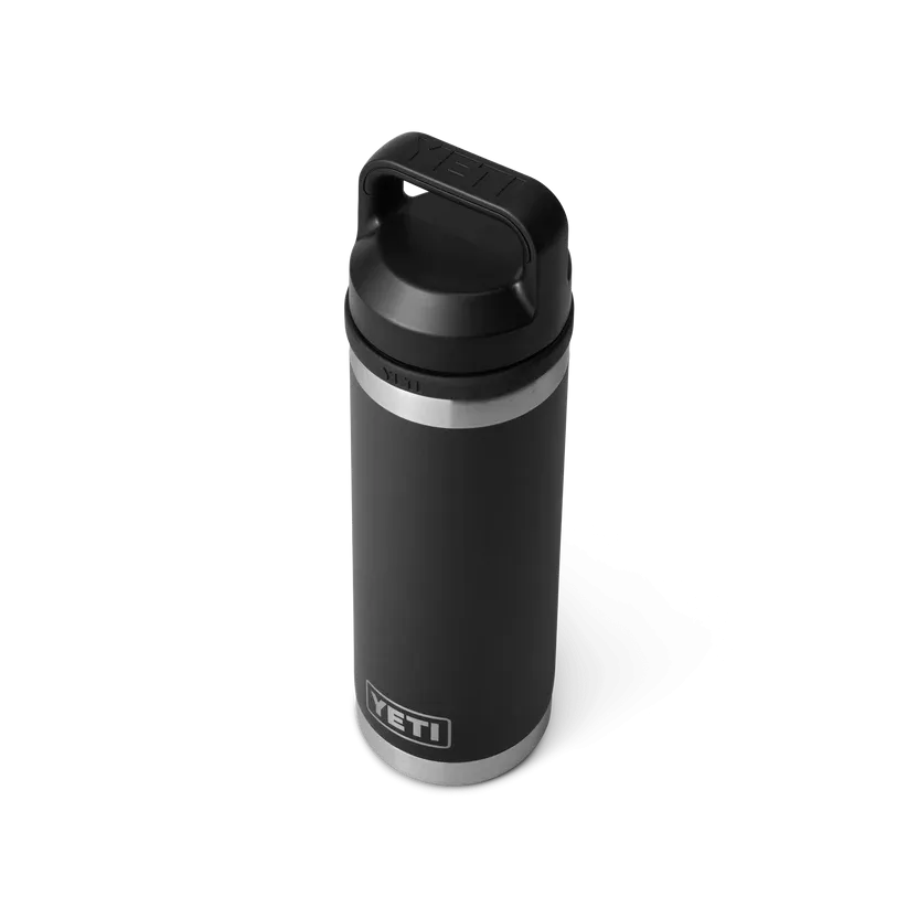 YETI Rambler 18 OZ (532ml) Bottle With Chug Cap - Black