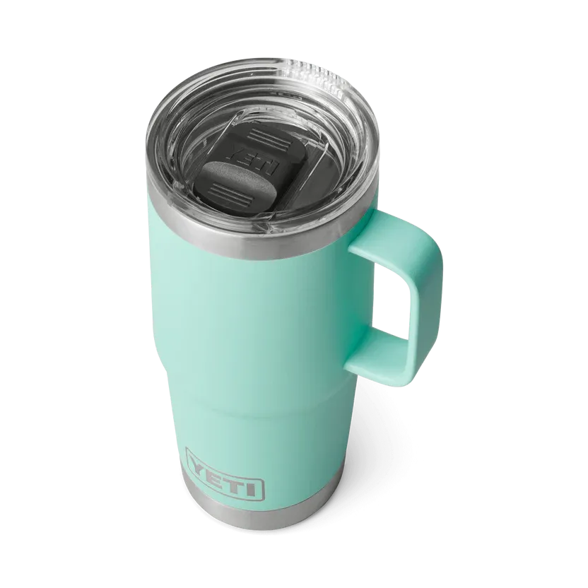 YETI Rambler 20 OZ (591ml) Travel Mug With Stronghold Lid - Seafoam