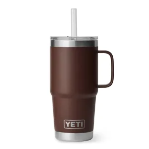 YETI Rambler Straw Mug 25oz Wetlands Brown